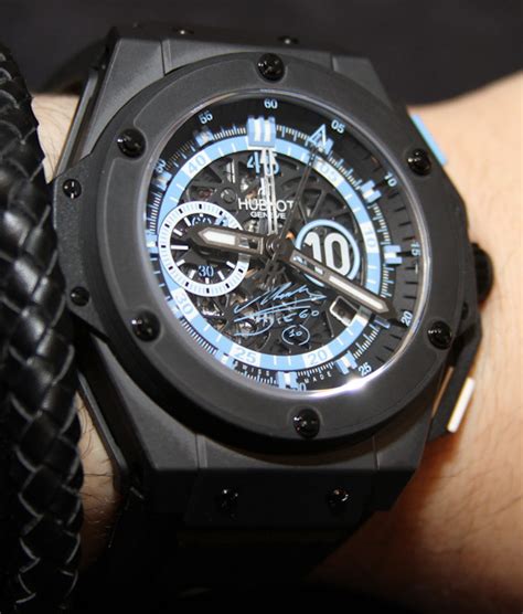 Hublot King Power Diego Maradona Limited Edition Watch Hands 